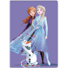 Jégvarázs Disney Jégvarázs Purple polár takaró 100x140cm lakástextília