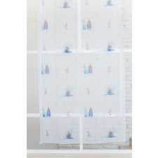  JÉGVARÁZS mintás voile készfüggöny ólomzsinórral, ráncolóval és füles bújtatóval 140*245 cm bútor