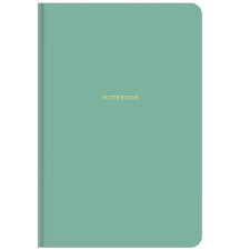  Jegyzetfüzet, B5, vonalas, 80 lap, keményfedeles, SHKOLYARYK, türkíz füzet