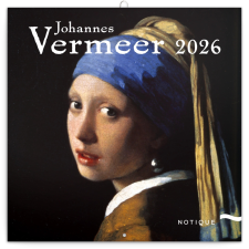  Jegyzetfüzet naptár Johannes Vermeer 2026 füzet