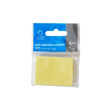  Jegyzettömb öntapadó, 38x51mm, 80lap, Bluering® , sárga post-it