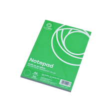  Jegyzettömb ragasztott, A6, 50lap, Bluering® sima jegyzettömb