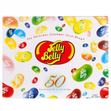 Jelly Belly Ajándékdoboz, 50 féle ízválogatás 600g csokoládé és édesség
