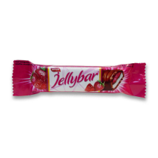 Jellybar T. Jellybar eper ízű zselével töltött szelet-22g csokoládé és édesség