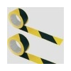  Jelzőszalag, 70 mm x 200 m, sárga -fekete