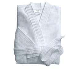 Jerry Fabrics JF Gofri köntös, fehér, 3XL lakástextília