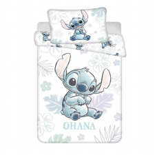 Jerry Fabrics Lilo and Stitch Ohana white baby 100 × 135, 40 × 60 cm lakástextília