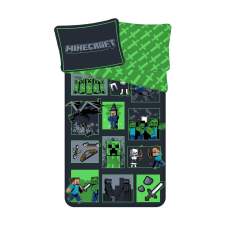 Jerry Fabrics Minecraft Survival Mode ágyneműhuzat 140×200 cm, 70×90 cm lakástextília