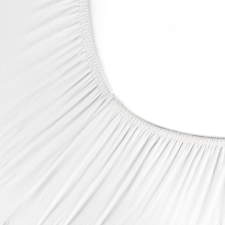  Jersey4 pamut gumis lepedő Fehér 120x200 cm + 25 cm lakástextília
