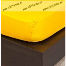  Jersey gumis lepedő, 60x120/70x140 cm, Sárga/honig lakástextília