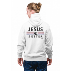  Jesus is better - Zipzáros Pulóver