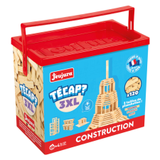 JEUJURA fa építőkészlet Técap 3XL 120 db-os barkácsolás, építés