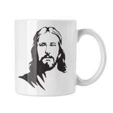  Jézus Profilkép - Fehér Bögre bögrék, csészék