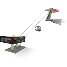 Jägerndorfer D-Line Játékszett, 1:32, fekete/sárga autópálya és játékautó