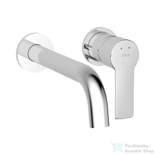 Jika PONTA STYLE falsík alatti mosdó csaptelep alaptesttel, leeresztő nélkül, króm H3112H60041201 csaptelep