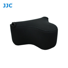 JJC MILC Kamera Tartó Táska (OC-S2BK Pouch) - 143x124x79mm (Fekete) fényképezőgép tok