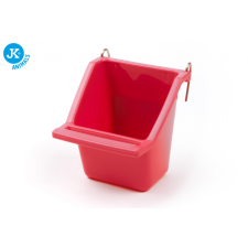 JK -akasztós papagáj etető „S” - 7 x 6,5 x 4,5 cm etető, itató madaraknak