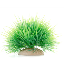 JK | Green | Zöld mini fű, műnövény dekoráció - 7 cm akvárium dekoráció