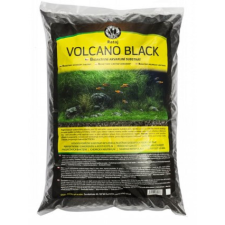 JK | Volcano Black | Vulkáni eredetű bioaktív fekete akváriumi aljzat - 8 L halfelszerelések