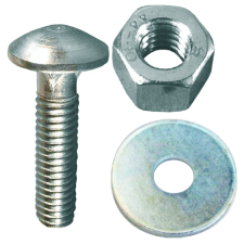 Jkh KAPUPÁNTCSAVAR 6X40MM + ANYA + ALÁTÉT, SB-3 barkácsolás, csiszolás, rögzítés