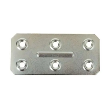 Jkh Összekötő Lemez - Horganyzott Acél - 86x40x1 mm építőanyag