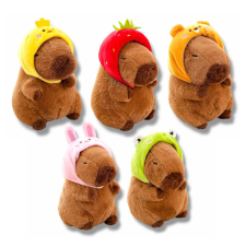JM Capybara plüss - sapkában 25 cm plüssfigura