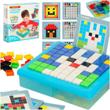 JM Kreatív logikai puzzle, kockák, mozaik puzzle, 175 darab puzzle, kirakós