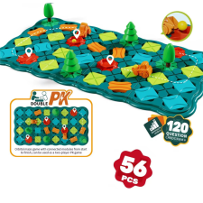 JM Logikai Útépítő Játék Logikai Kirakós Labirintus Társasjátékok kreatív és készségfejlesztő