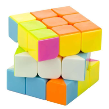 JM Rubik kocka 3 x 3 x 3 klasszikus logikai játék oktatójáték