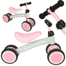 JM Trike Fix Tiny Négykerekű Futóbicikli, Rózsaszín lábbal hajtható járgány