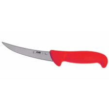  JMB csontozókés íves 125mm pengével piros kés és bárd