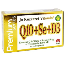  JÓ KÖZÉRZET PREMIUM Q10+SE+D3 KAPSZULA vitamin és táplálékkiegészítő