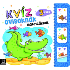 Joanna Kuryjak - Kvíz ovisoknak matricákkal - 3 éves egyéb könyv