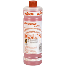 Johannes Kiehl KG Kiehl Sanpurid-Citro szaniter tisztító citrus illattal 1L tisztító- és takarítószer, higiénia