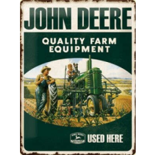  John Deere Quality Farm Fémtábla dekoráció