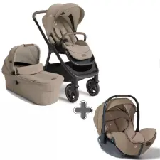 Joie Signature Finiti 2 in1 babakocsi + i-Level Pro hordozó Sandstone babakocsi