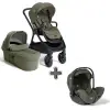 Joie Signature Finiti 2in1 babakocsi + i-Level Pro hordozó Evergreen
