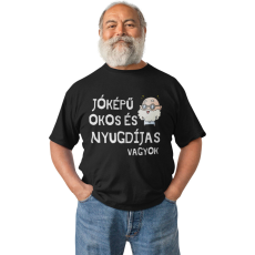  Jóképű, okos és nyugdíjas vagyok - Férfi Póló