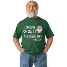  Jóképű, okos és nyugdíjas vagyok - Férfi Póló