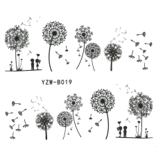 Joli Nails Csajos témájú körömmatrica körömdíszítő