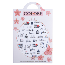 Joli Nails Műköröm matrica CA626 körömdíszítő