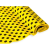 JOLLY Krepp-papír Jolly 50x200 cm 28g/m2 sárga fekete pöttyökkel