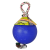 JOLLY Pets Romp-n-Roll  labda kötéllel 20 cm kék kutyajáték