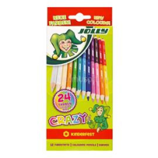 JOLLY Superstick Crazy 12 db/24 szín kétvégű színesceruza készlet (3000-0503) színes ceruza