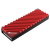 JONSBO SSD hűtő Jonsbo M.2-3 NVMe hűtőborda Piros (M.2-3 RED)