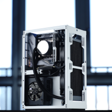 JONSBO Számítógépház Jonsbo VR3 PCI-e 4.0 ITX Fehér számítógép ház