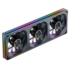 JONSBO ZA-360BR tripla ventilátor modul fordított légáramlás fekete hűtés