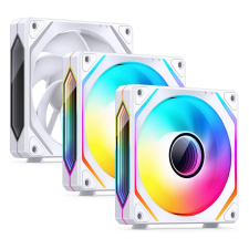 JONSBO ZL-120WR 3 darabos szett fordított légáramlás fehér hűtés