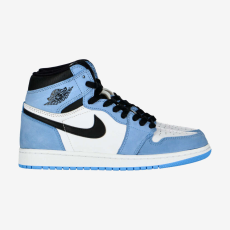 Jordan Air jordan 1 retro high og utcai cipő férfi fehér/kék 36