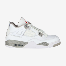 Jordan Air jordan 4 retro utcai cipő férfi fehér/szürke 42